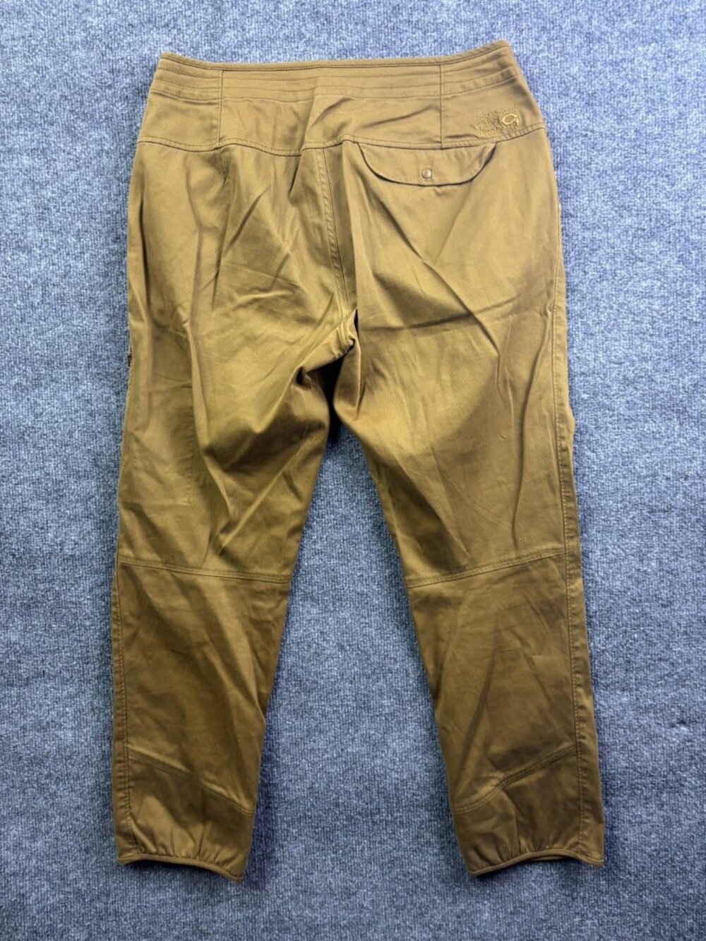 Mountain Hardwear Chino Pants Womens 32 Brown Twill Regular Fit‎ Pockets Travel - Picture 6 of 7